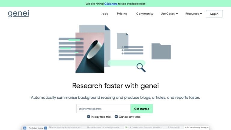 Free Genei AI Tool Review