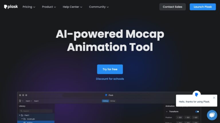 Powerful Plask Motion AI Tool Review