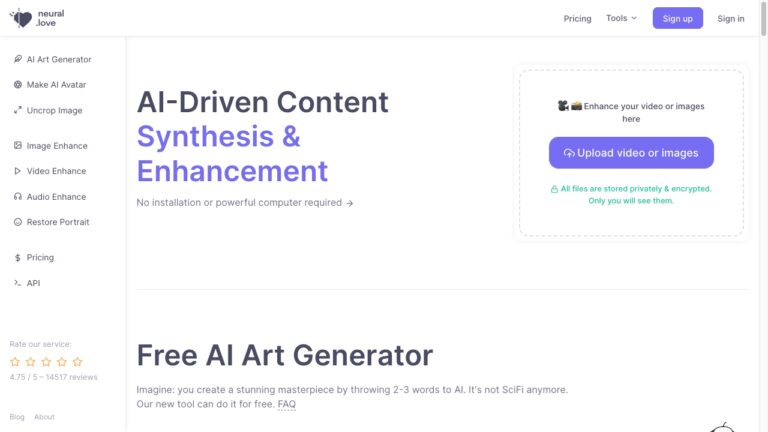 Free Neural.love AI Tool Review