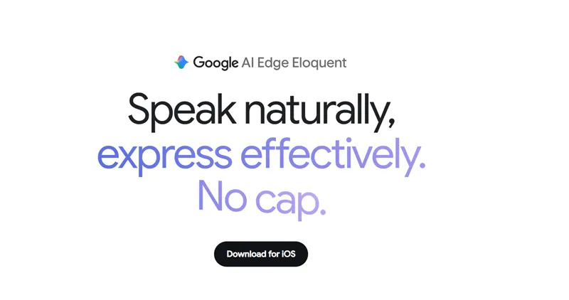 Google AI Edge Eloquent logo