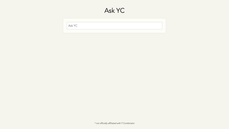 New Ask Yc AI Tool Review