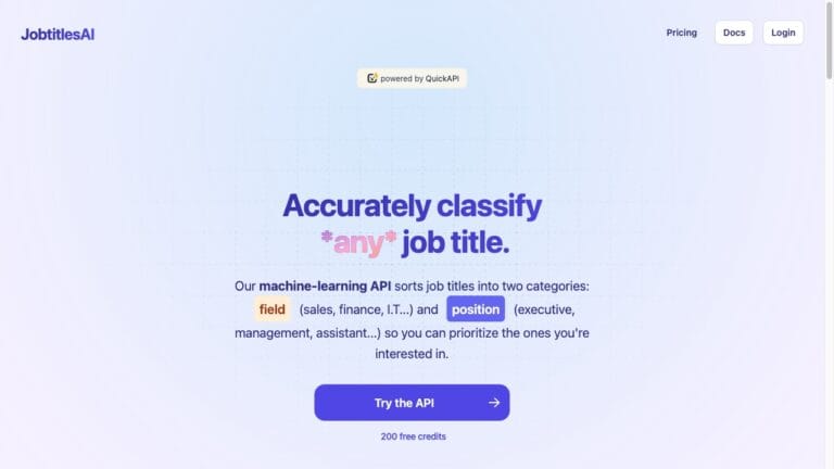 Smart Jobtitlesai AI Tool Review