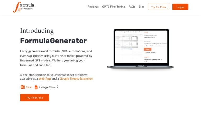 Top Formulagenerator AI Tool Review