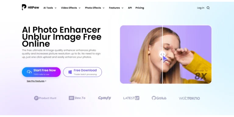 New Hitpaw AI Photo Enhancer AI Tool Review