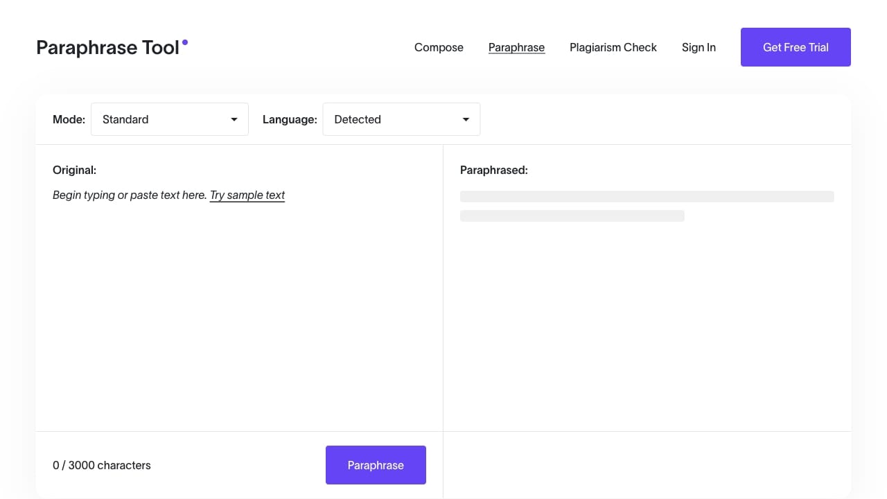 Paraphrase Tool logo