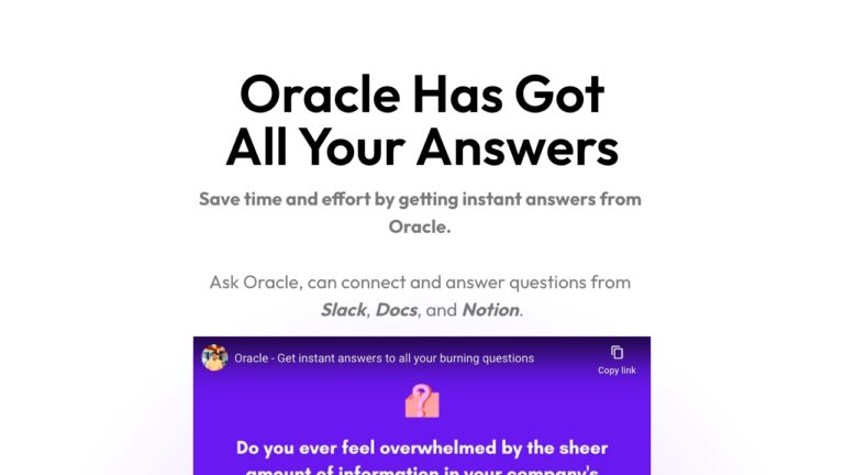 Trending Oracle Ask AI Tool Review