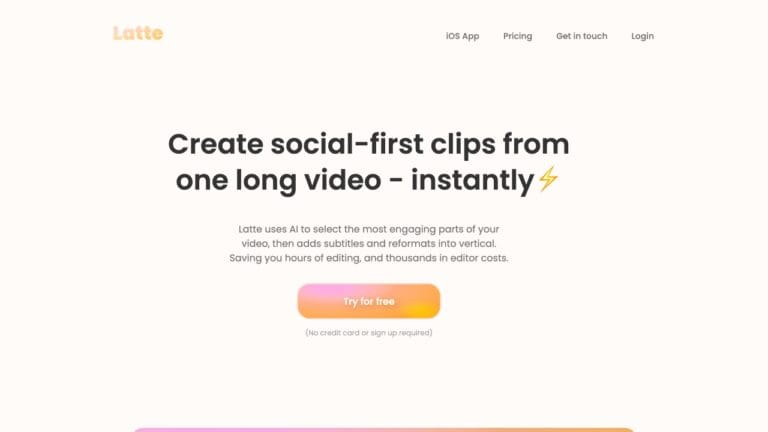 New Latte Social AI Tool Review