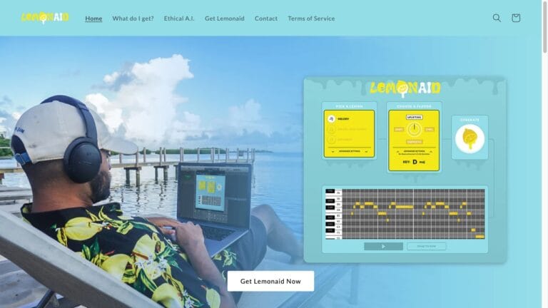 Smart Lemonaid Music AI Tool Review