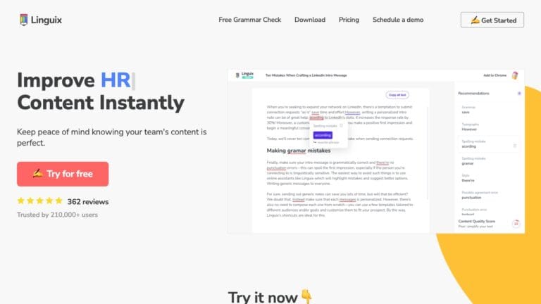 Free Linguix AI Tool Review
