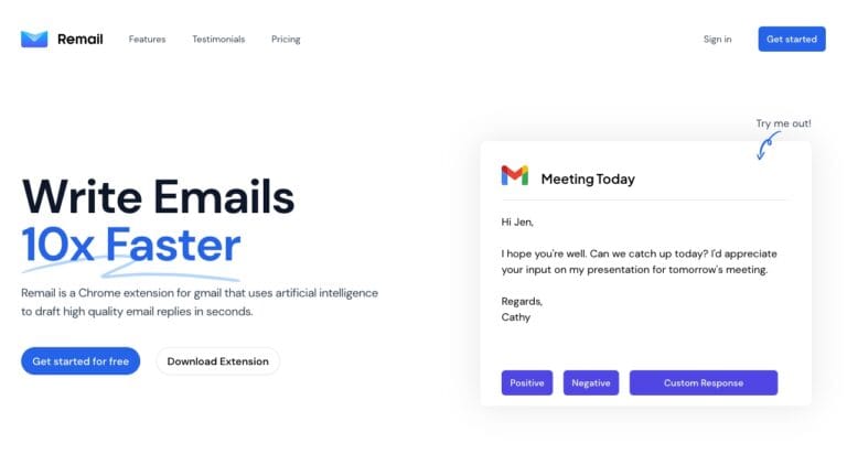 Popular Remail AI Tool Review