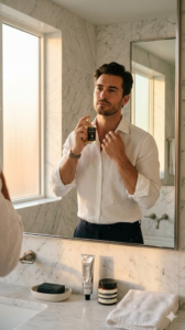 Men’s Cologne Ritual