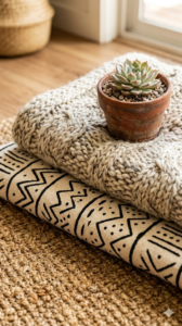 Woven Textile Close-Up