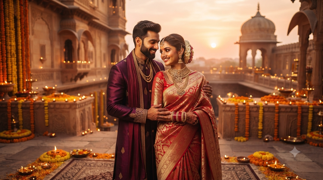 5 Best Traditional Couple Image Prompts for Gemini AI