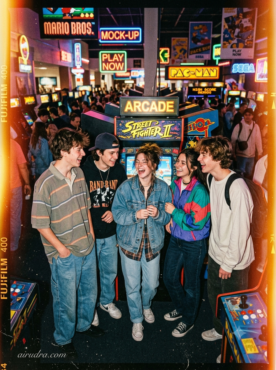 The 1990s Mall Arcade