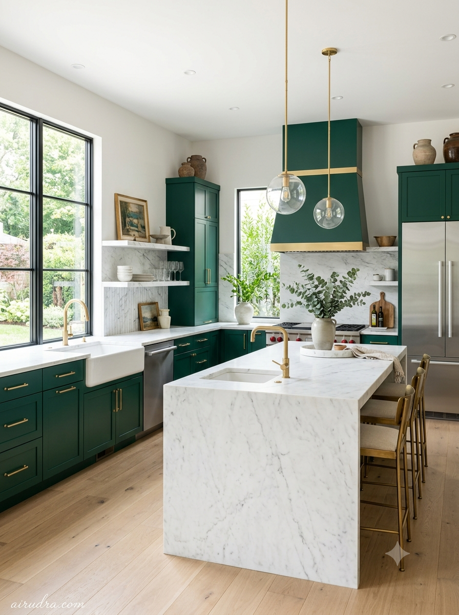 The Emerald Green Kitchen