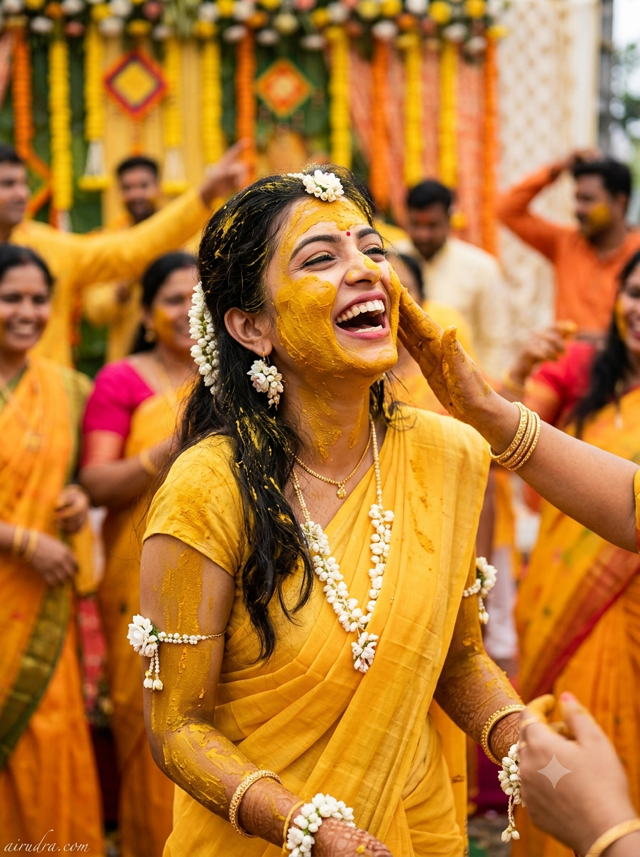 The Haldi Celebration