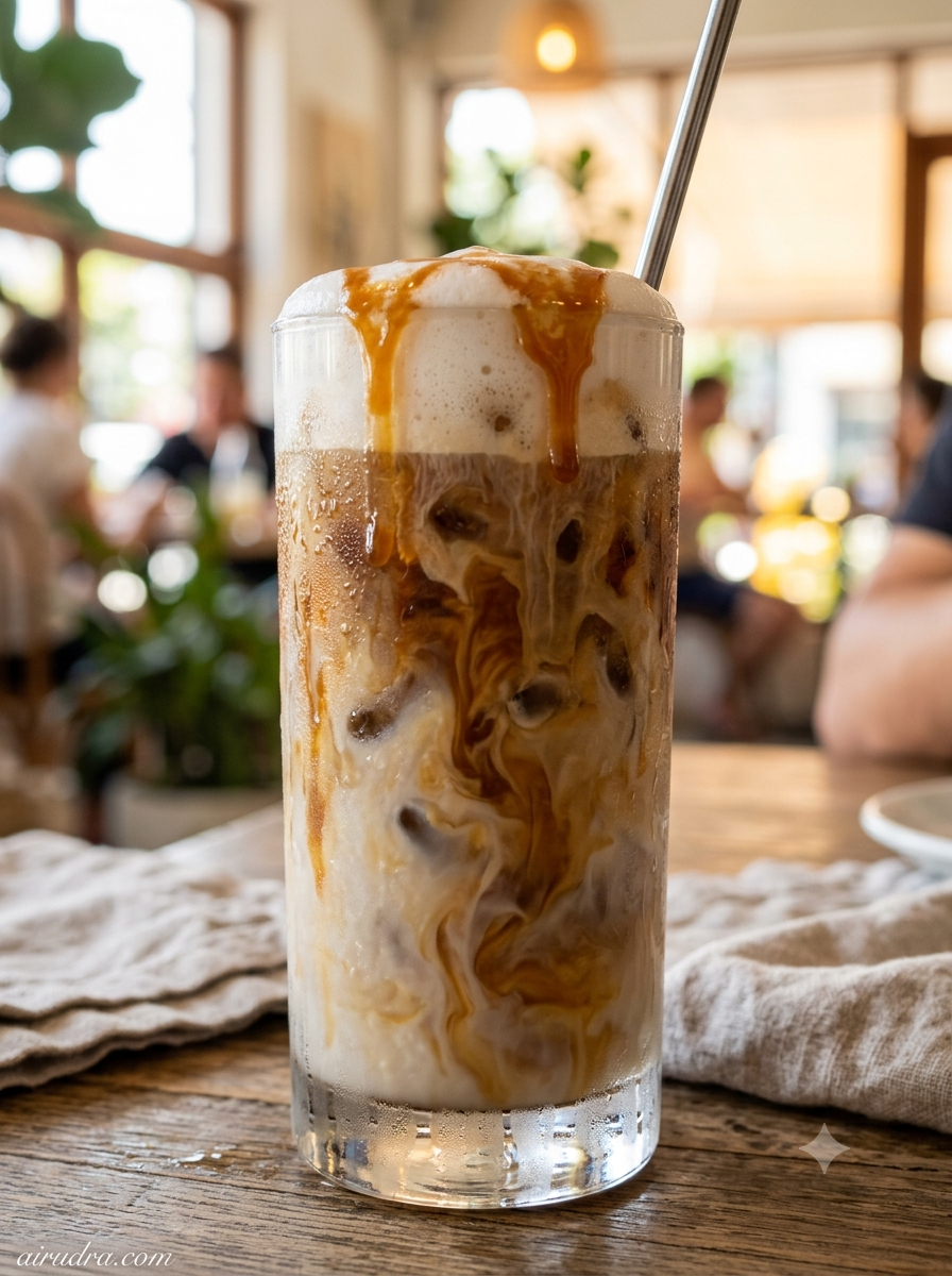 The Iced Caramel Latte