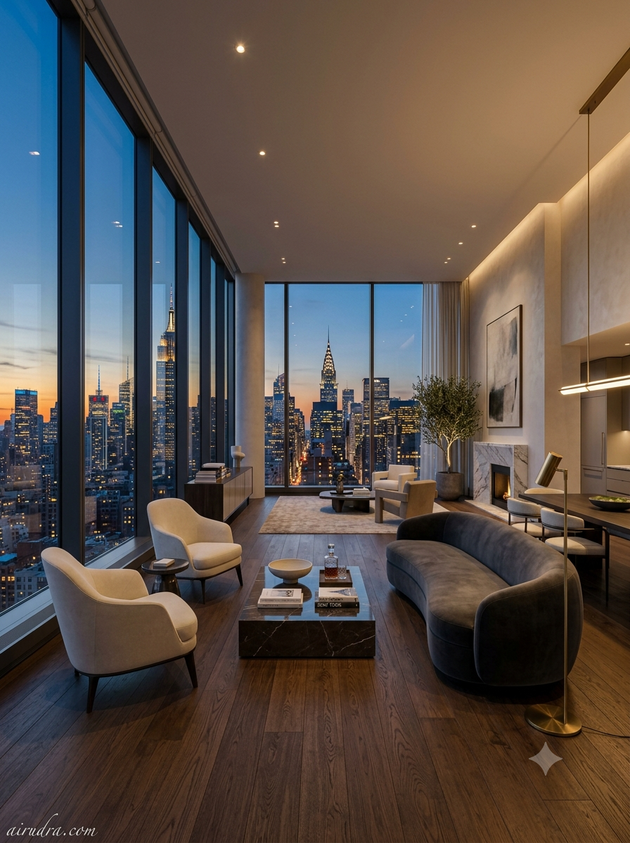 The Luxury Penthouse View